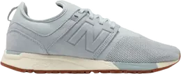 New Balance: Светлые кроссовки 
