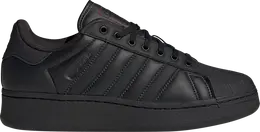 Adidas: Чёрные кроссовки  Superstar