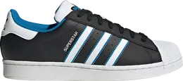 Adidas: Чёрные кроссовки  Superstar