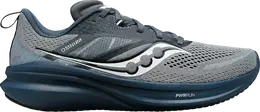Saucony: Серые кроссовки 