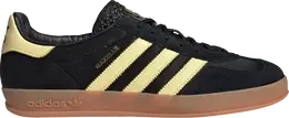 Adidas: Чёрные кроссовки  Gazelle Indoor