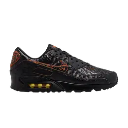 Nike: Чёрные кроссовки  Air Max 90