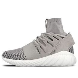 Adidas: Бежевые кроссовки  Tubular Doom Primeknit