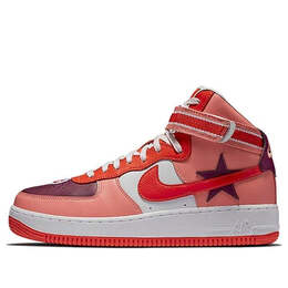 Nike: Оранжевые кроссовки  Air Force 1 High