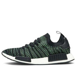 Adidas: Зелёные кроссовки  NMD_R1 STLT