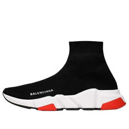 Balenciaga: Чёрные кроссовки  Speed Trainer