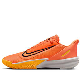 Nike: Оранжевые кроссовки 