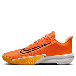 Nike: Оранжевые кроссовки 