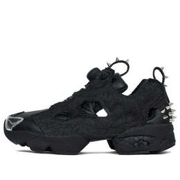 Reebok: Чёрные кроссовки  InstaPump Fury OG