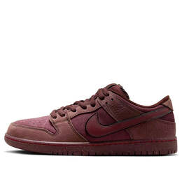 Nike: Бордовые кроссовки  SB Dunk Low