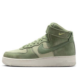 Nike: Зелёные кроссовки  Air Force 1
