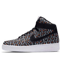 Nike: Чёрные кроссовки  Air Force 1 High