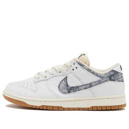 Nike: Белые кроссовки  Dunk Low