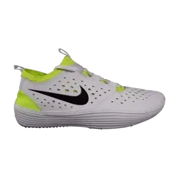 Nike: Белые кроссовки 