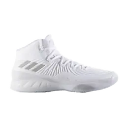 Adidas: Белые кроссовки  Crazy