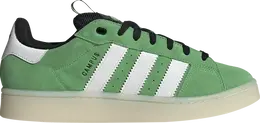 Adidas: Зелёные кроссовки  Campus