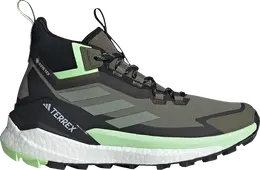 Adidas: Серебристые кроссовки  Terrex Free Hiker