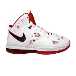 Nike: Белые кроссовки  Lebron 8