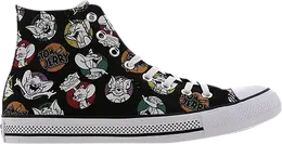 Converse: Чёрные кроссовки  Chuck Taylor All Star