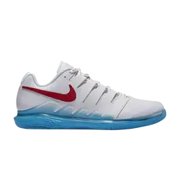 Nike: Белые кроссовки  Air Zoom
