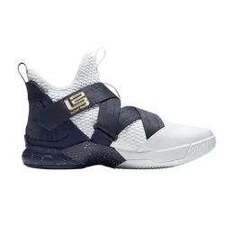 Nike: Белые кроссовки 