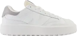 New Balance: Белые кроссовки 
