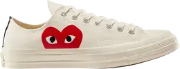 Converse: Бежевые кроссовки  Chuck 70