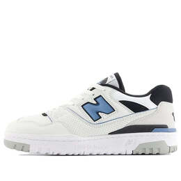 New Balance: Белые кроссовки  550