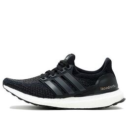 Adidas: Чёрные кроссовки  UltraBoost