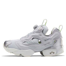 Reebok: Серебристые кроссовки  InstaPump Fury OG