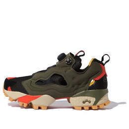 Reebok: Зелёные кроссовки  InstaPump Fury