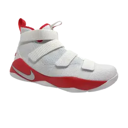 Nike: Белые кроссовки 