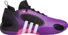 Adidas: Фиолетовые кроссовки 