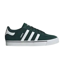 Adidas: Зелёные кроссовки  Campus