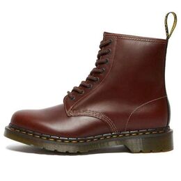 Dr. Martens: Коричневые кроссовки  1460