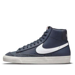 Nike: Голубые кроссовки  Blazer Mid 77 Vintage