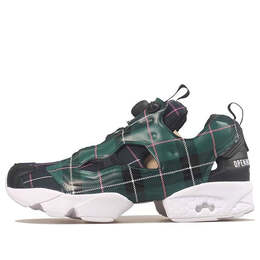 Reebok: Зелёные кроссовки  InstaPump Fury OG