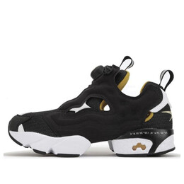 Reebok: Чёрные кроссовки  InstaPump Fury OG