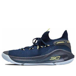 Under Armour: Синие кроссовки  Curry 6