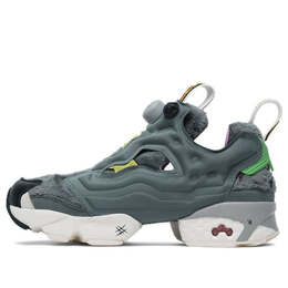 Reebok: Серые кроссовки  InstaPump Fury