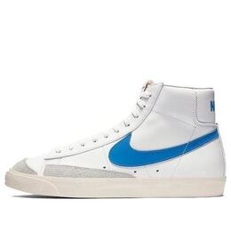 Nike: Голубые кроссовки  Blazer Mid 77 Vintage