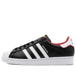 Adidas: Чёрные кроссовки  Superstar