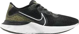Nike: Чёрные кроссовки  Renew Run
