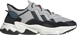 Adidas: Зелёные кроссовки  Ozweego