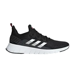 Adidas: Чёрные кроссовки 