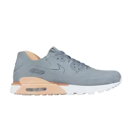 Nike: Серые кроссовки  Air Max 90