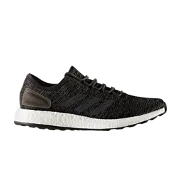 Adidas: Чёрные кроссовки  PureBoost