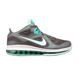 Nike: Серые кроссовки  Lebron 9 Low