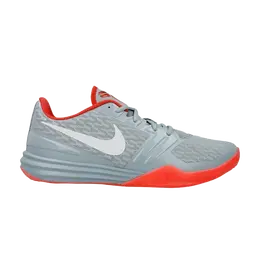 Nike: Серые кроссовки 