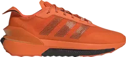 Adidas: Оранжевые кроссовки 